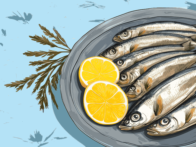 Ilustracion sardinas